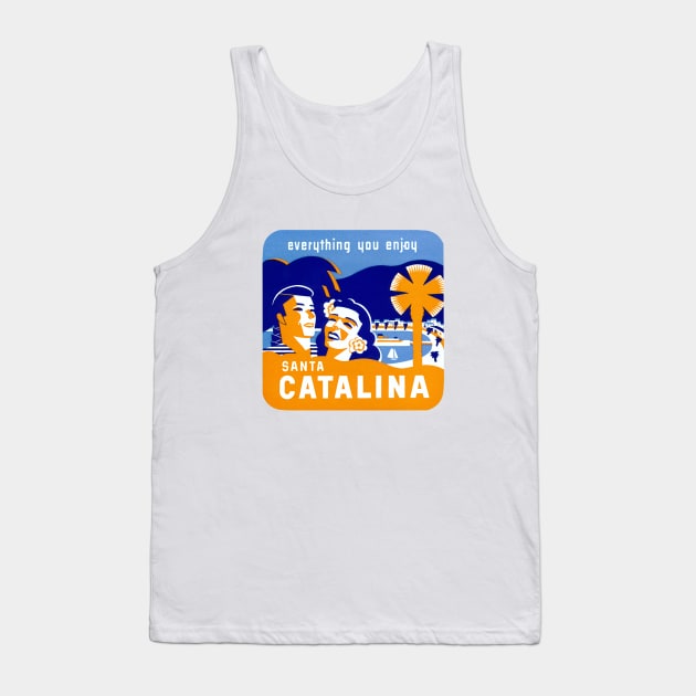 1950s Santa Catalina Island Tank Top by historicimage